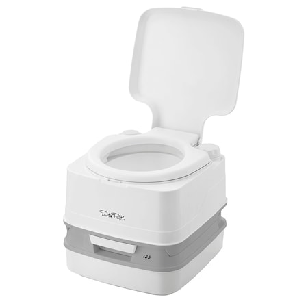 Thetford Porta Potti 135 Marine Toilet w/Hold Down Kit 92861